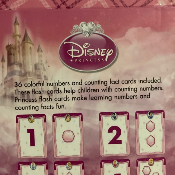 Disney Princess learning cards bundle 2009 - Picture 3 of 3